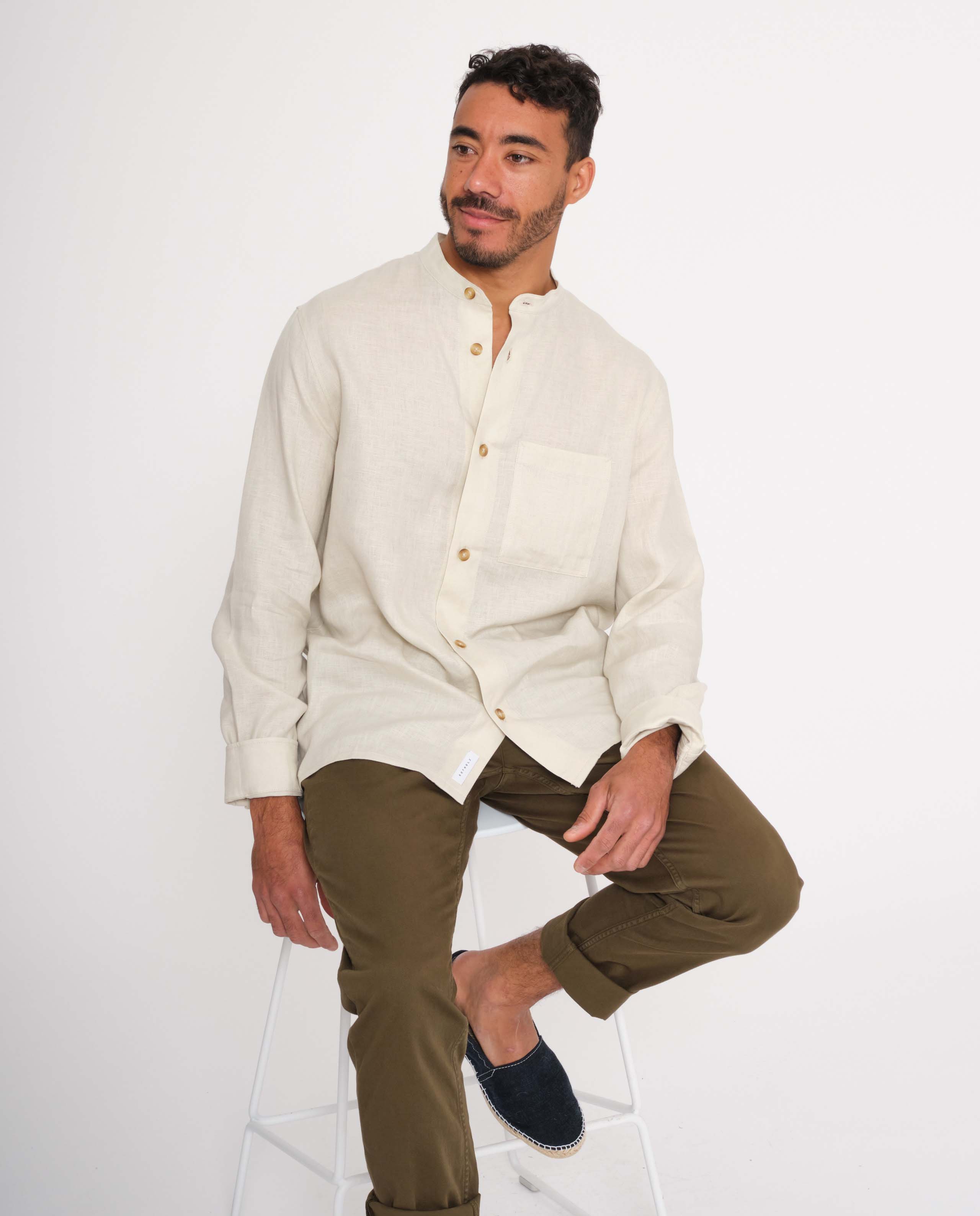 Pantalon chino en coton bio