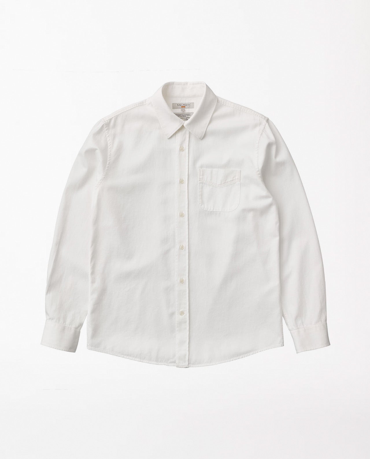marché commun nudie jeans chemise blanche coton biologique homme