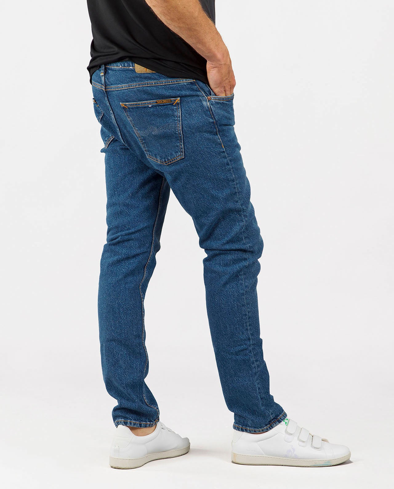 marche commun nudie jeans lean dean blue ritual coton biologique recycle denim homme eco responsable ethique