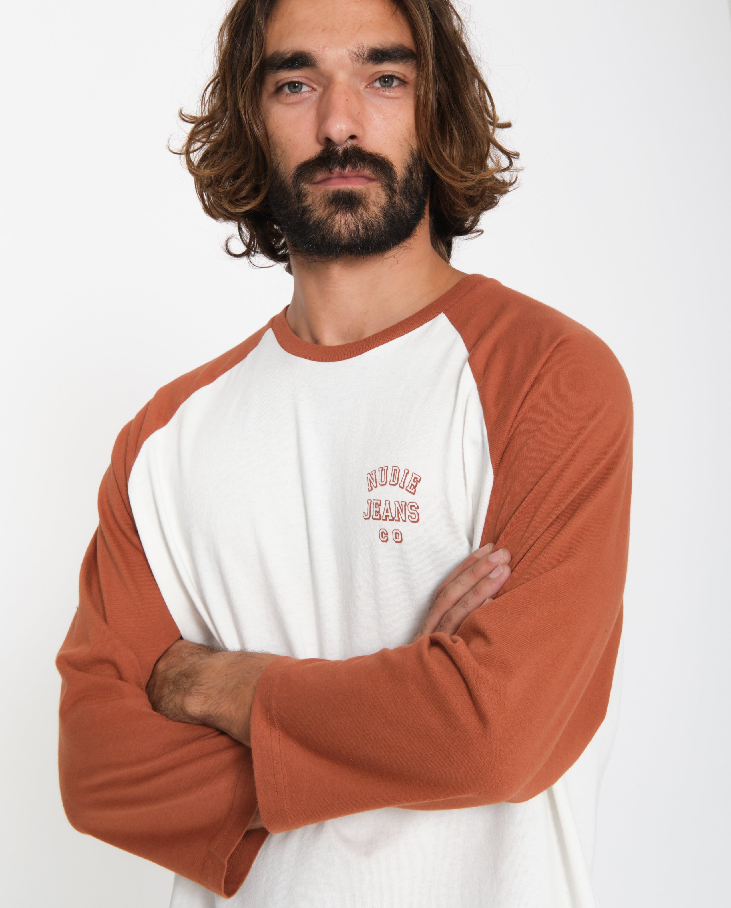 T-Shirt baseball en coton bio