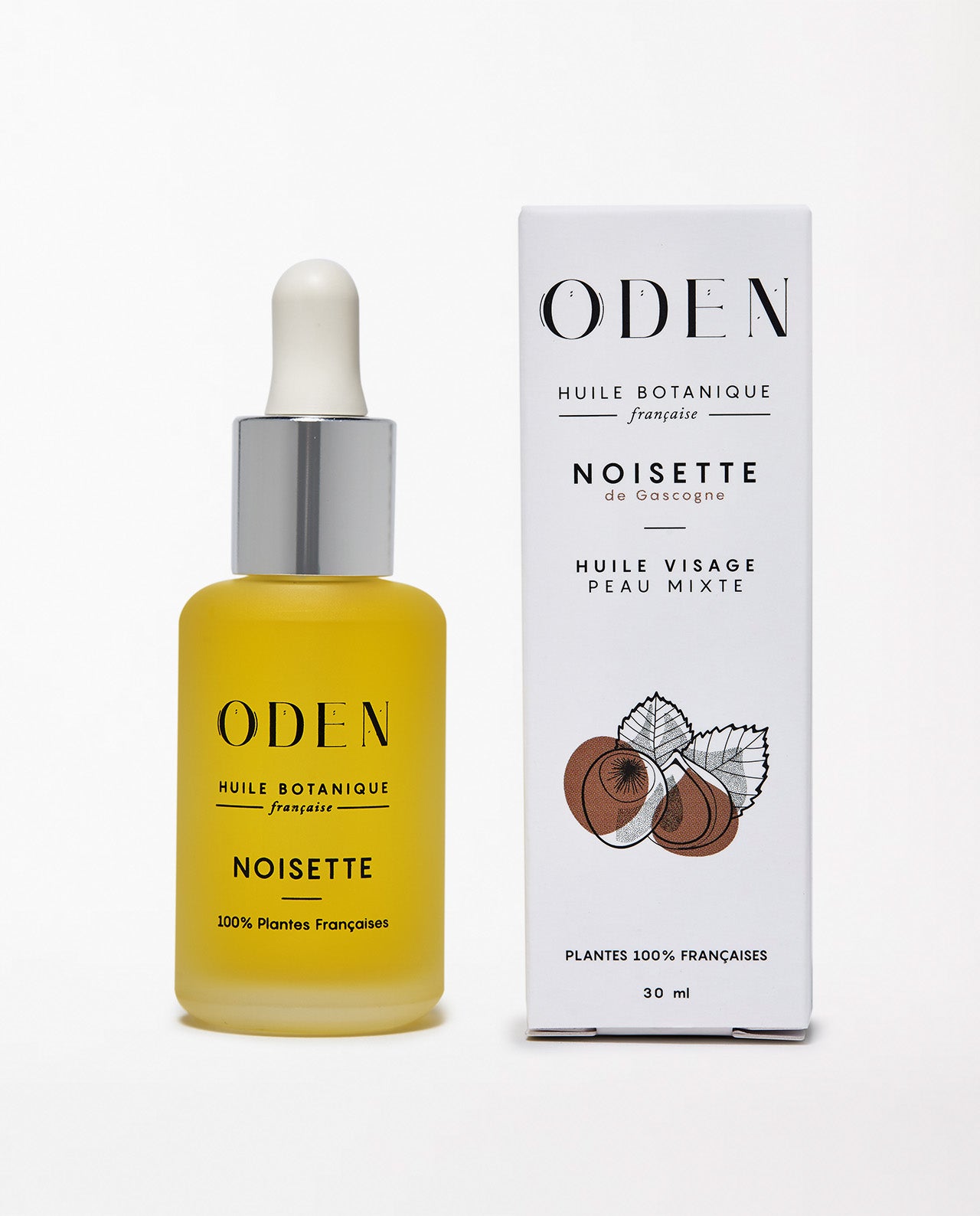 marche commun oden huile visage vegetale noisette francaise soin ecologique peaux mixtes