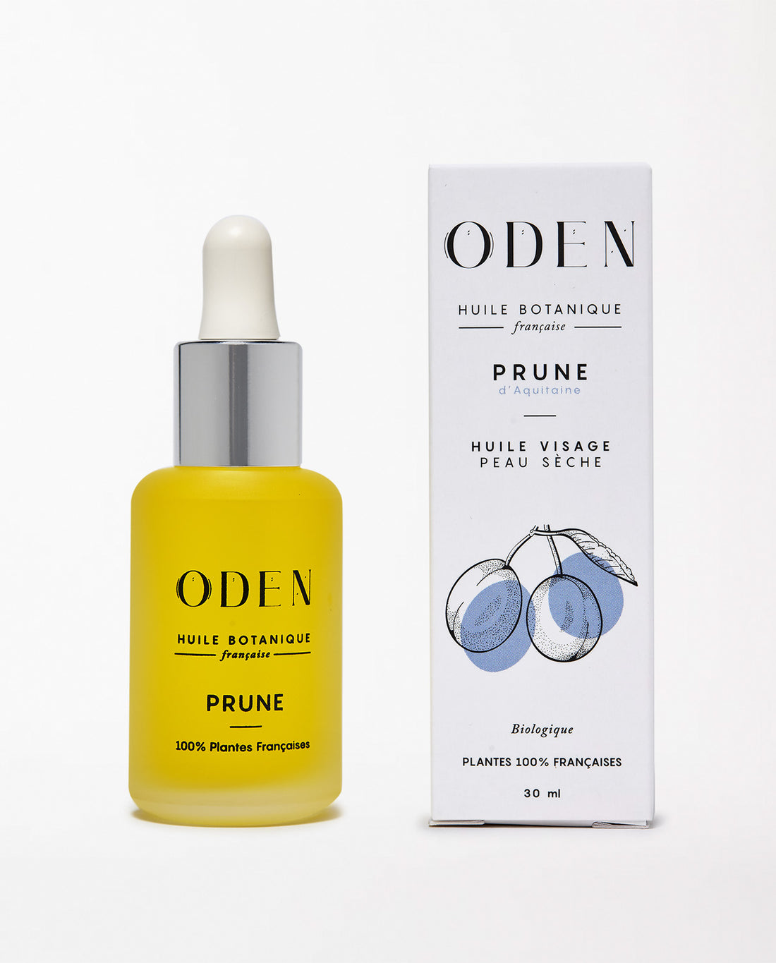 marche commun oden huile visage vegetale prune biologique francaise soin ecologique naturel peaux seches