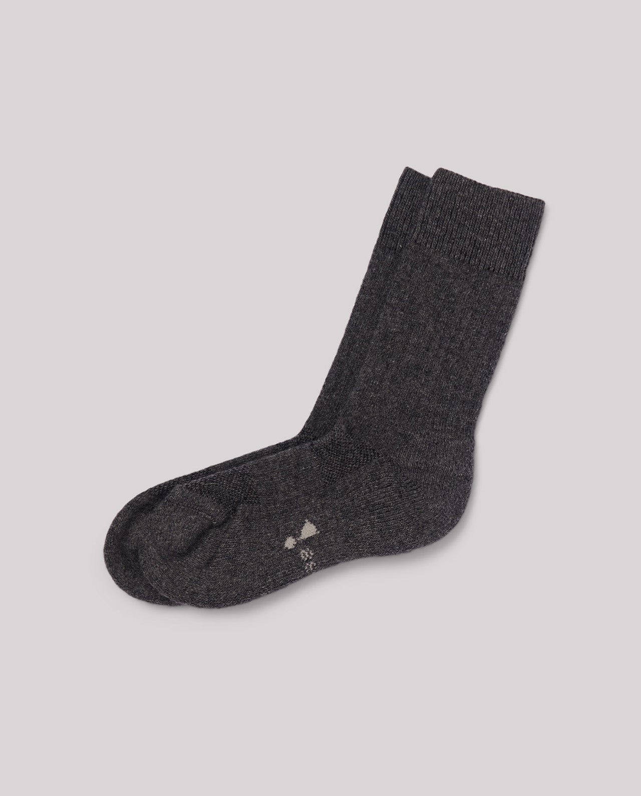 marché commun organic basics chaussettes laine recyclée grises