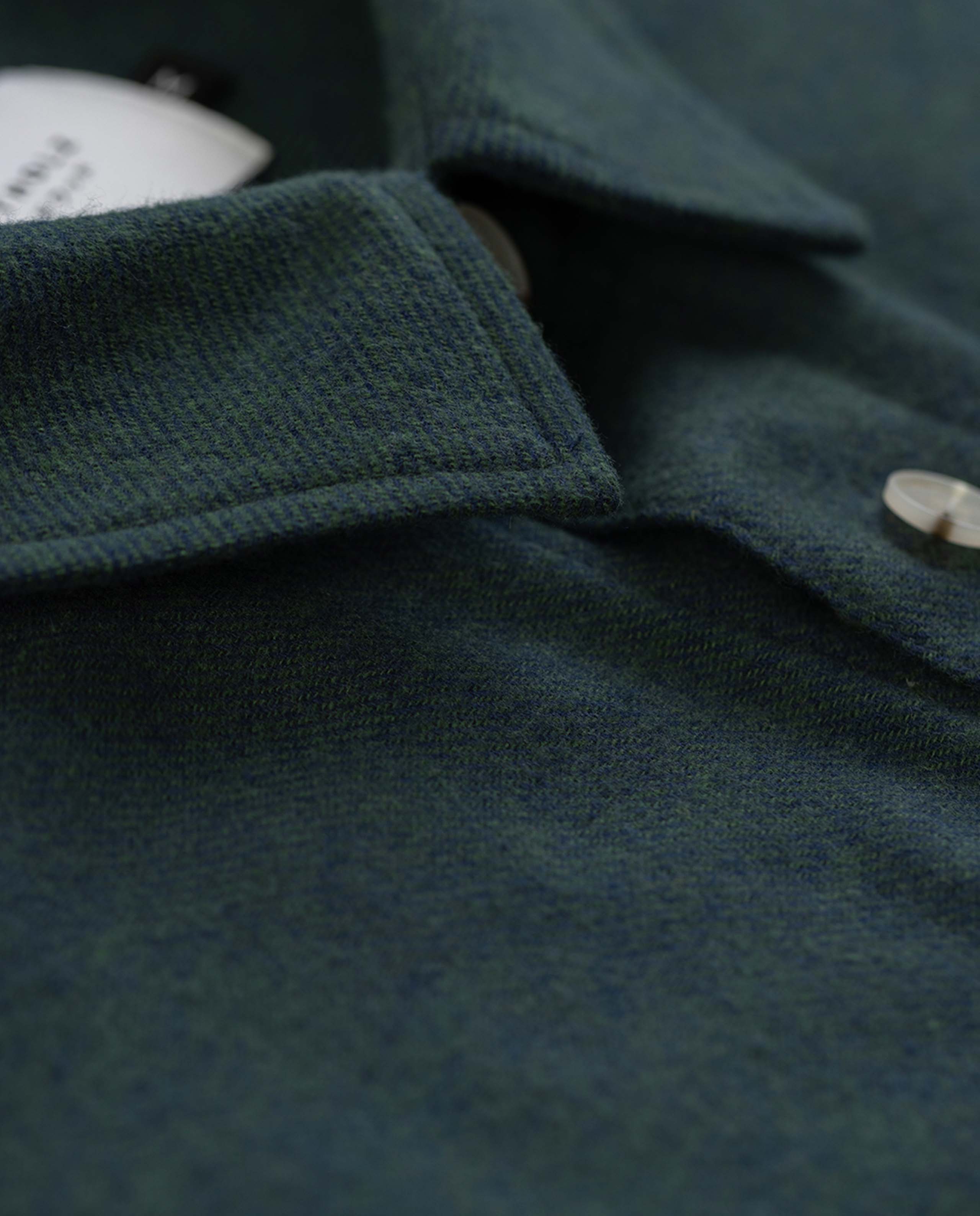 marché commun rotholz chemise flanelle vert bouteille coton biologique vert bouteille