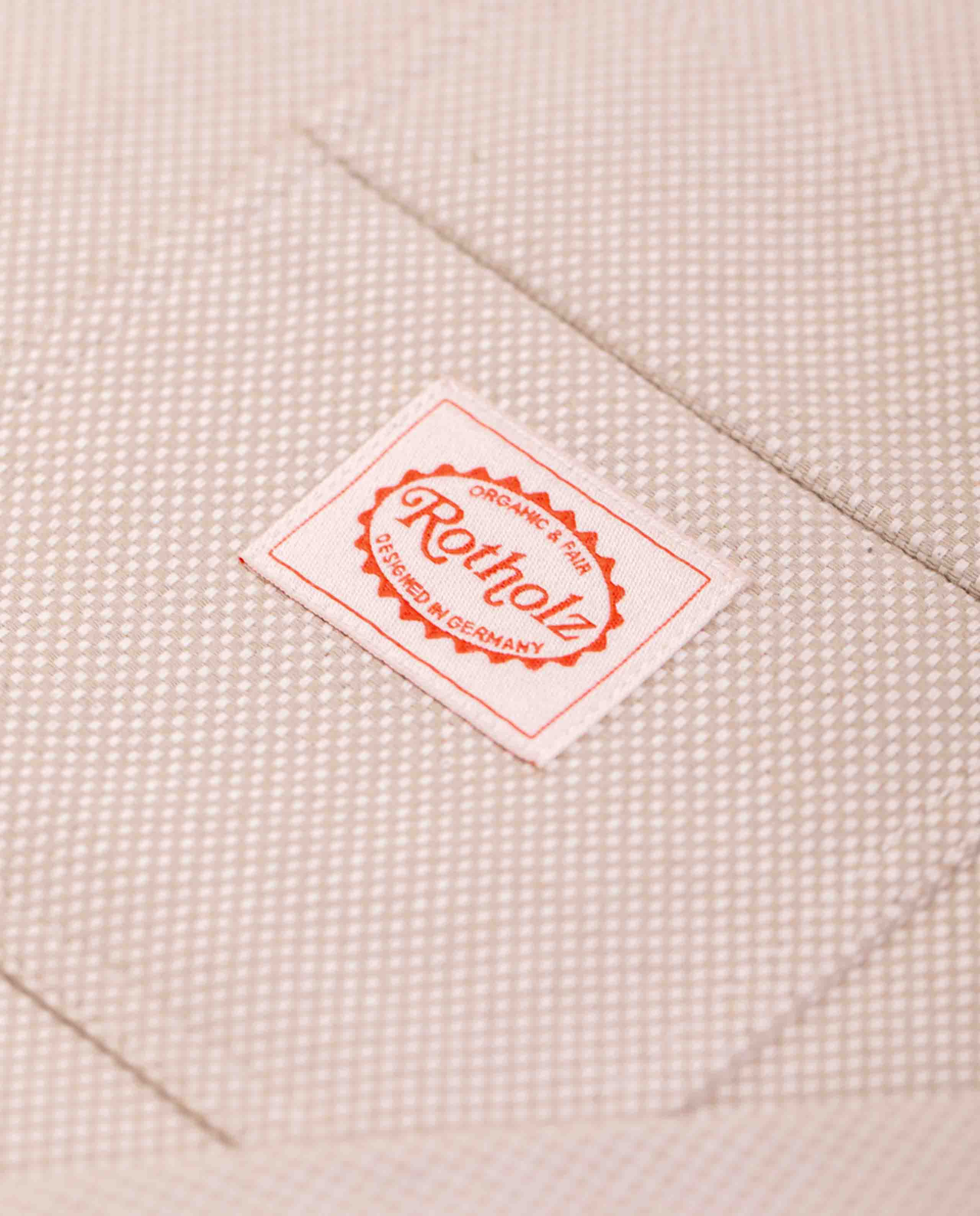 marché commun rotholz homme veste workwear coton biologique écru