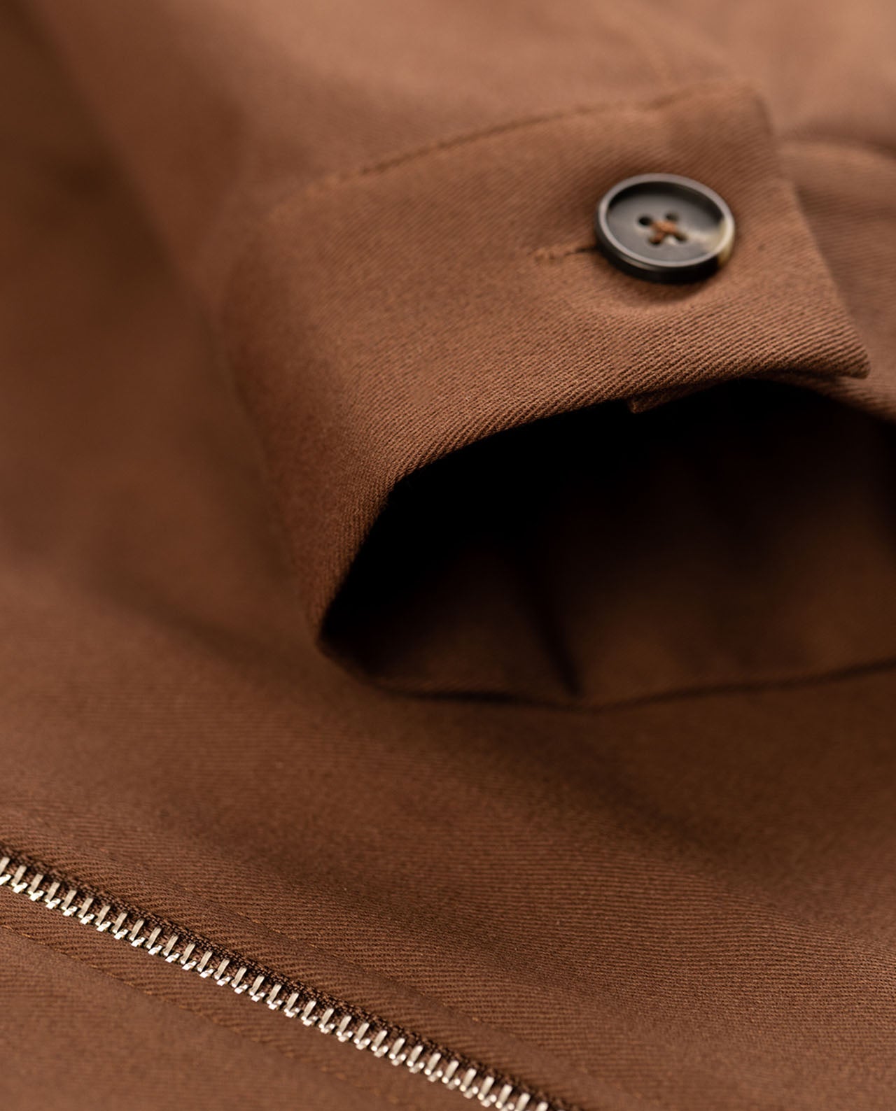 marché commun rotholz veste homme zippée coton biologique camel éthique