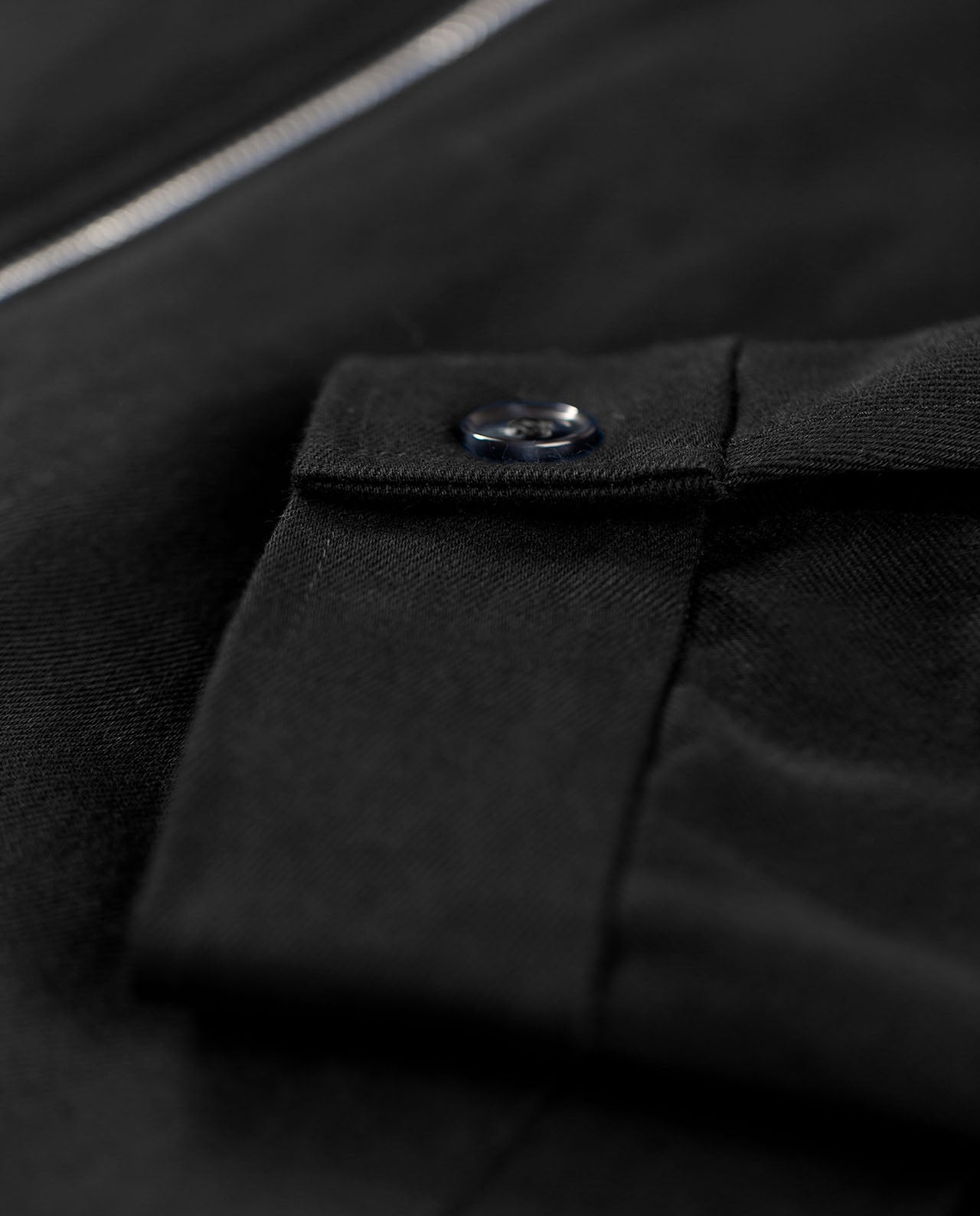 marché commun rotholz veste homme coton biologique noire éthique zippée