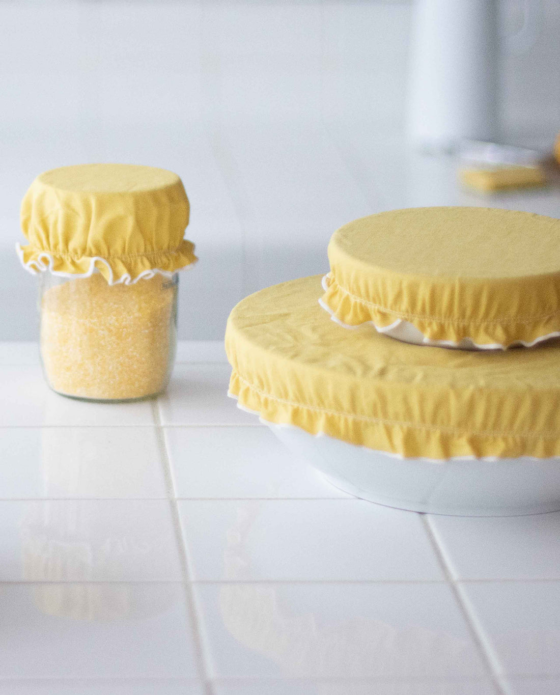 marché commun wabi paris set 4 charlottes alimentaires lin jaune curry