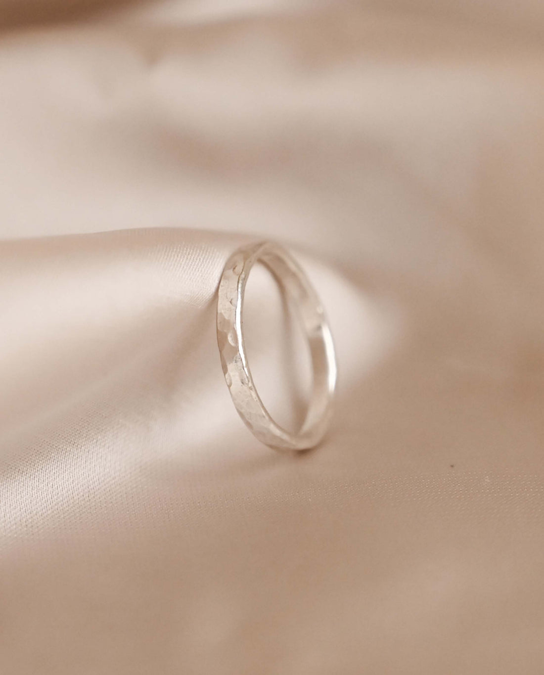 marché commun wild fawn jewellery bague argent martelé recyclé éthique
