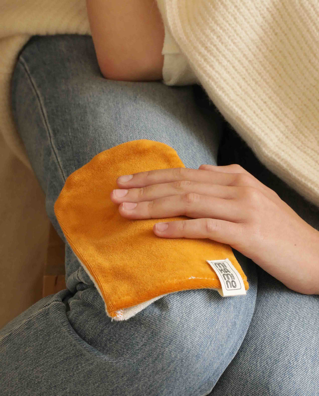 marché commun mikamino gant démaquillant nettoyant peau zéro-déchet coton biologique