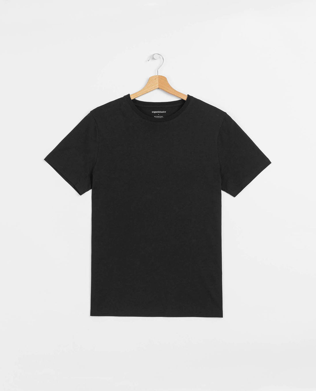 marché commun organic basics t-shirt homme manches courtes coton biologique basique éco-responsable éthique noir