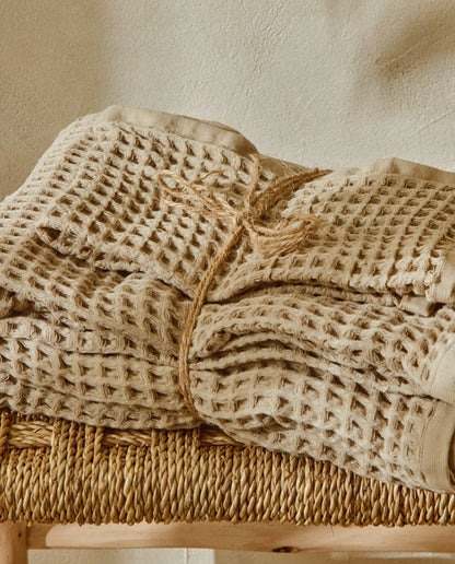 marché commun doran sou lot de deux serviettes de bain nid d&