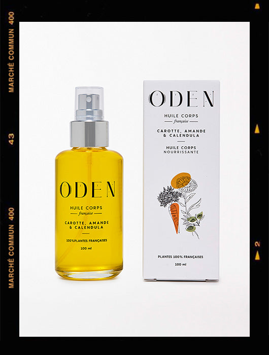 marché commun oden marque française huiles végétales soins botaniques peau visage corps naturels