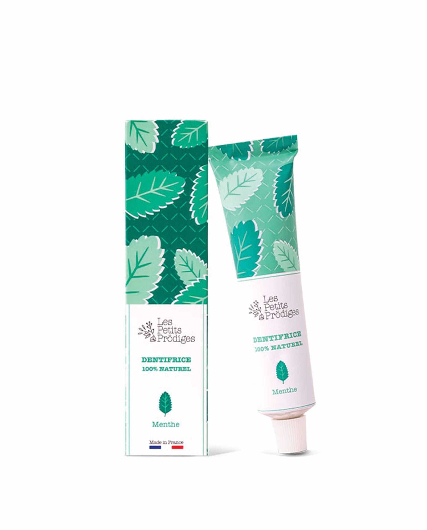 marché commun les petits prodiges dentifrice 100% naturel menthe made in France