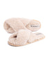 Marché Commun Alwero Chaussons Twenn X Laine Beige