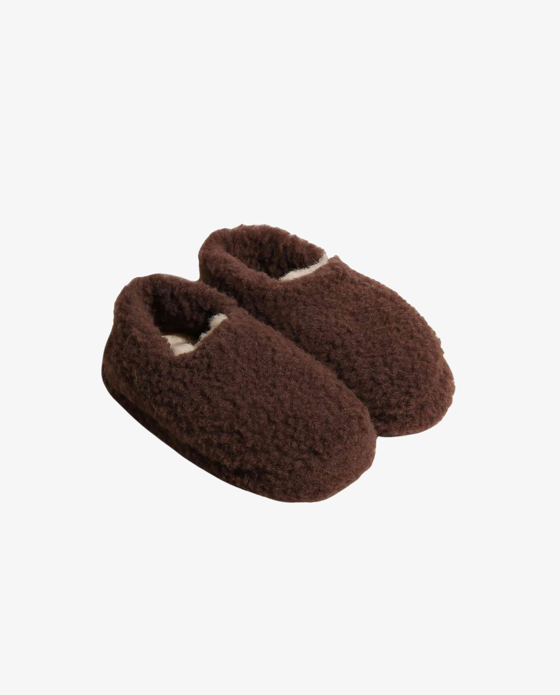 Chaussons en laine de mouton