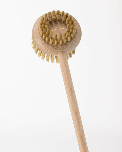 Brosse pour le dos en bois de hêtre