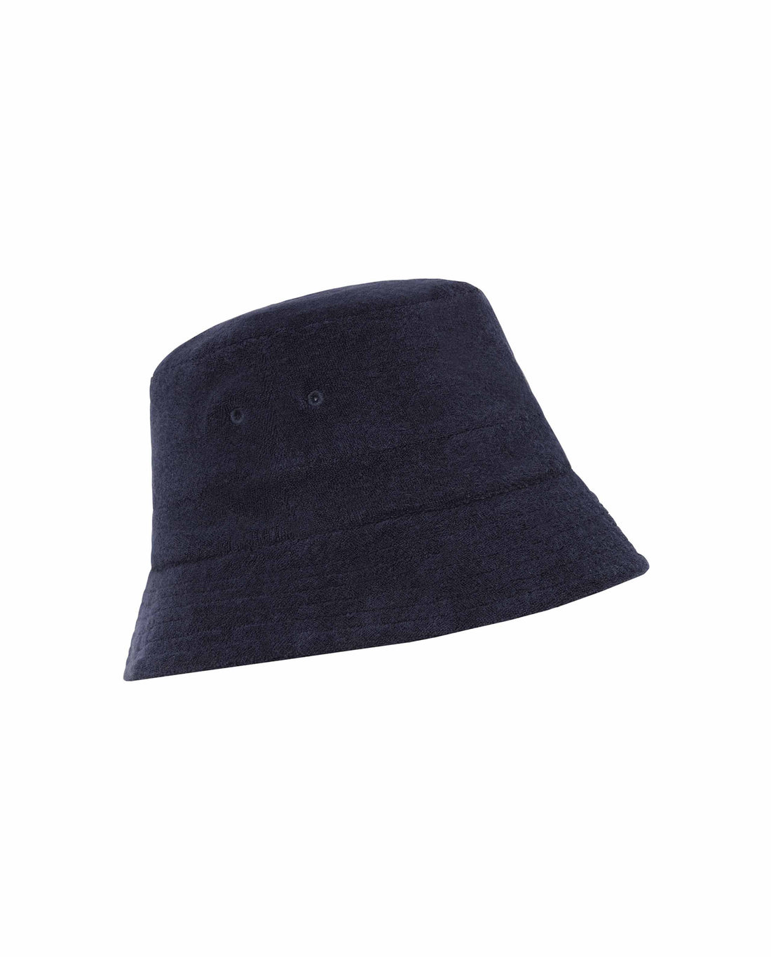 Marché Commun chapeau en éponge de coton bio bleu marine bask in the sun
