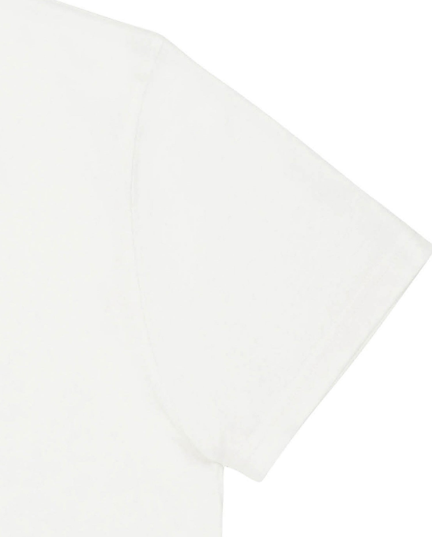 Marché commun t-shirt en coton bio blanc imprimé bleu rouge bask in the sun