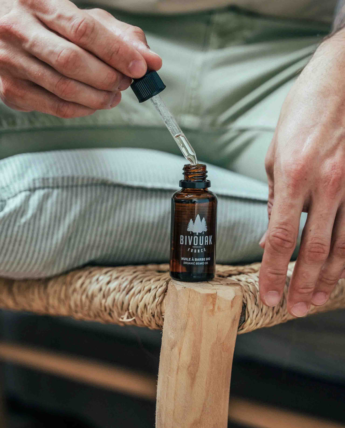 marché commun bivouak huile barbe homme visage naturelle biologique fabriquée en France