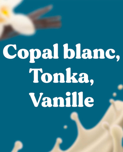 Marché Commun Encens naturel Copal Blanc, Fève Tonka et Vanille Bloom Encens