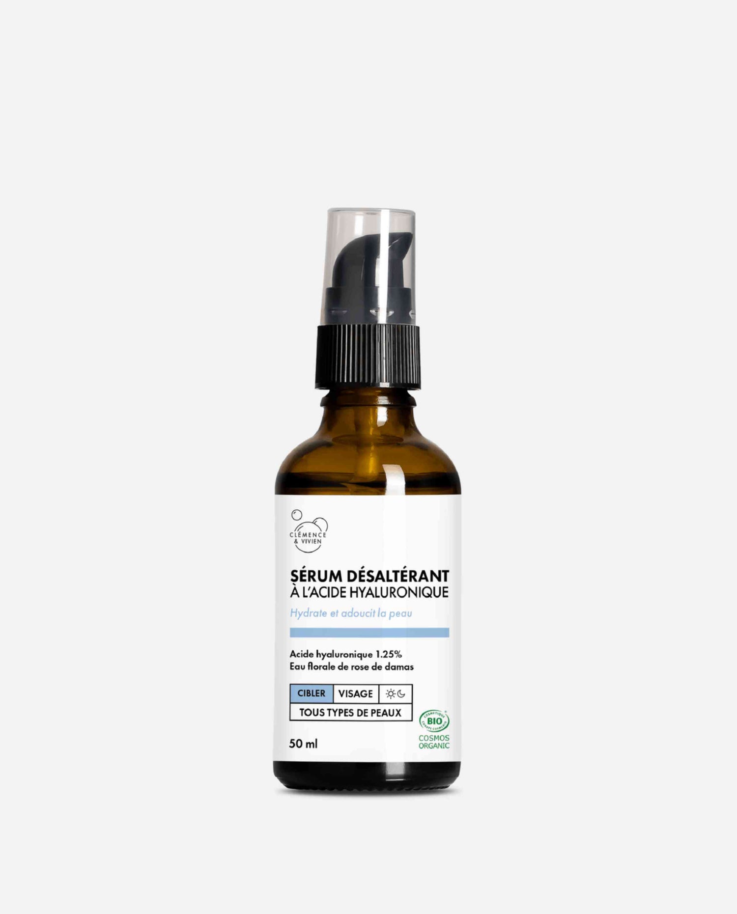 Sérum visage désaltérant naturel et bio