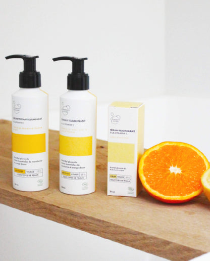 Toner visage illuminant naturel et bio