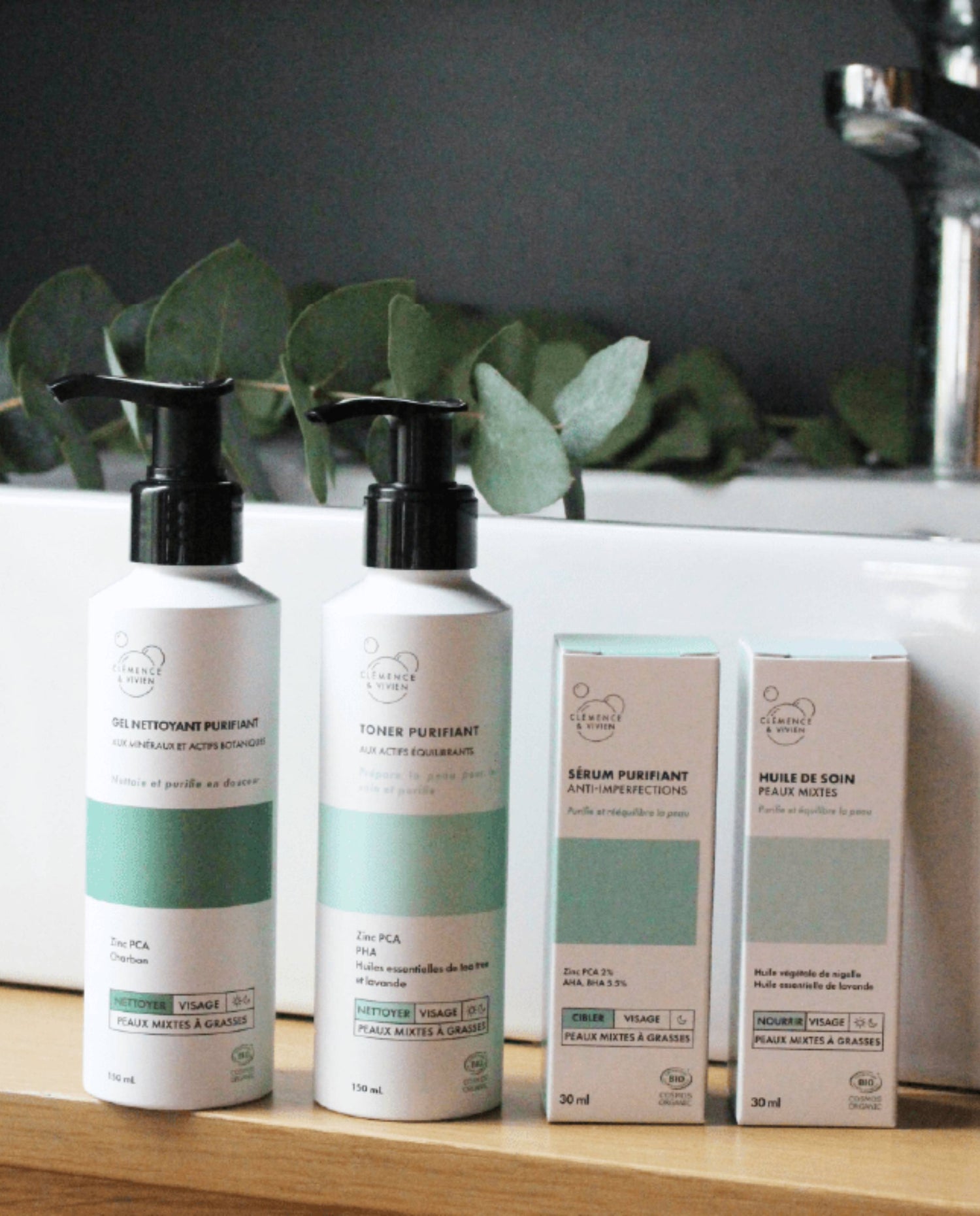 Toner visage purifiant naturel et bio