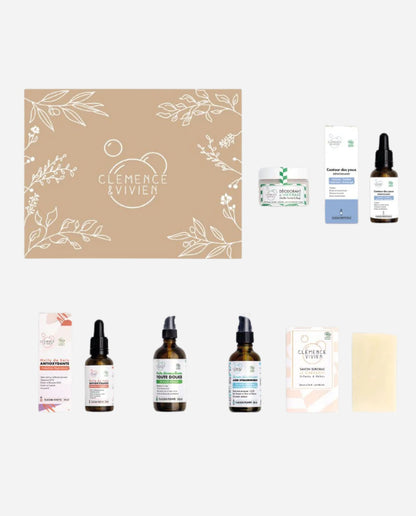 Coffret de soins naturels et bio