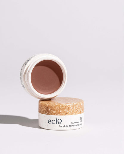 marché commun eclo beauté maquillage fond de teint correcteur naturel biologique Made in France zéro-déchet chocolat