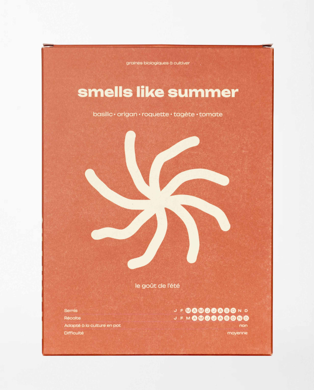 Marché Commun kit assortiment graines bio smells like summer hums bio