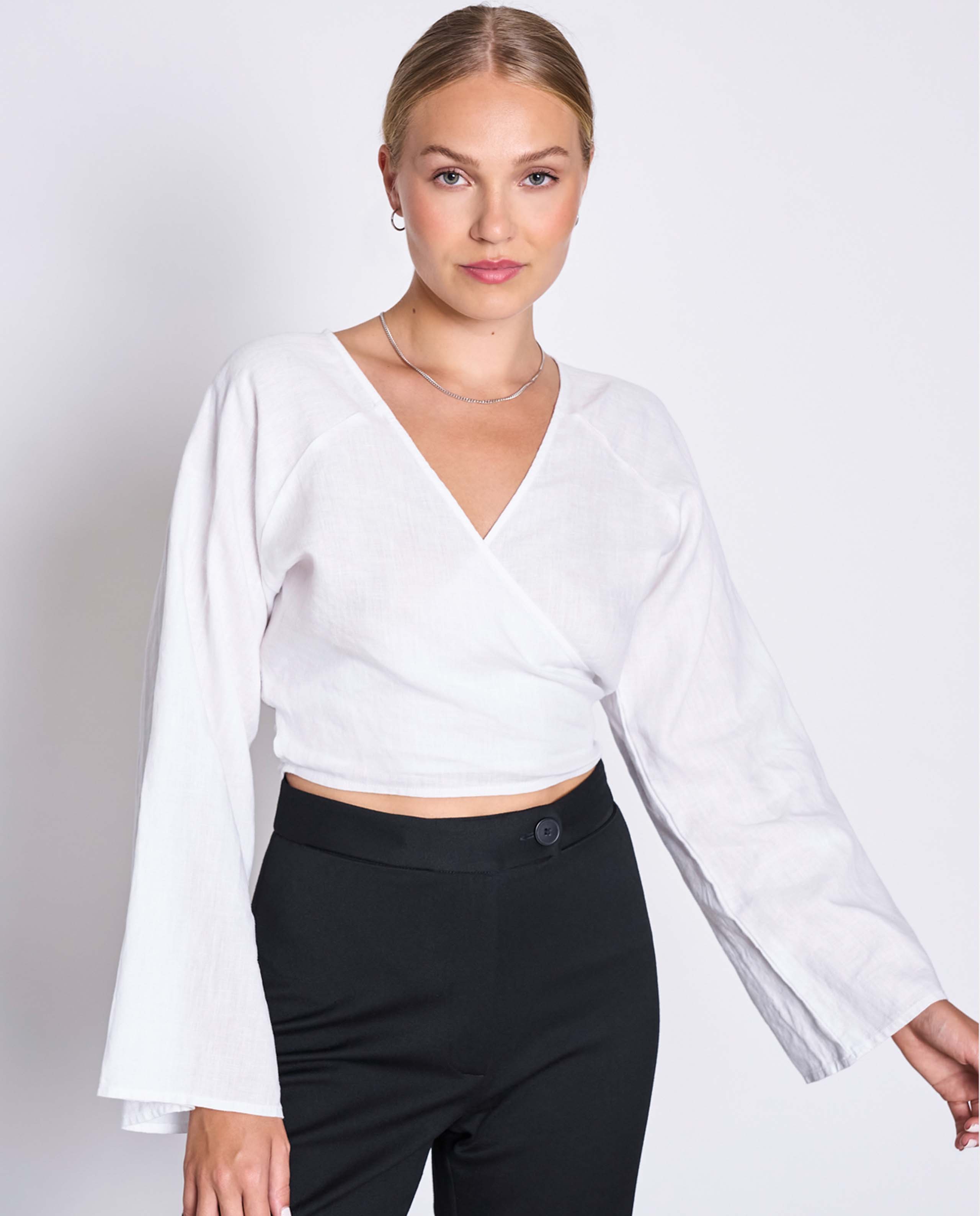 Blouse 2025 portefeuille femme