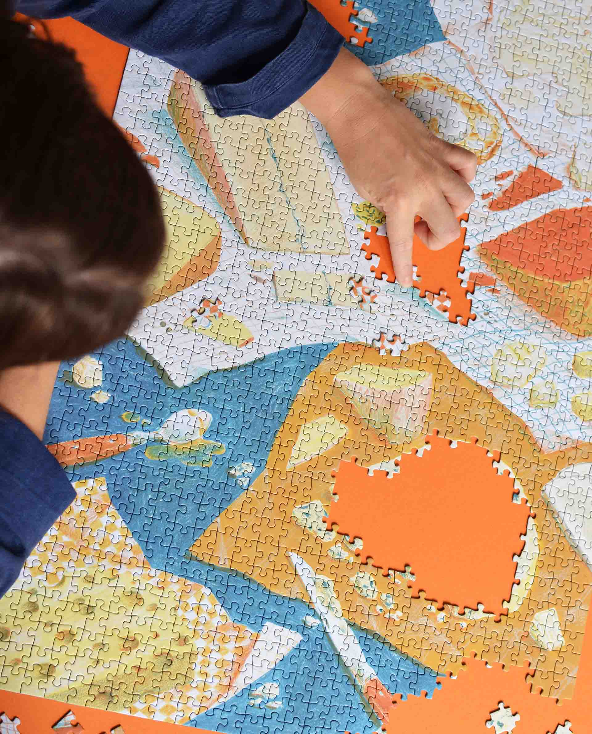 Marché Commun Puzzle éco-conçu Jour Ferié 1000 pièces passer au fromage