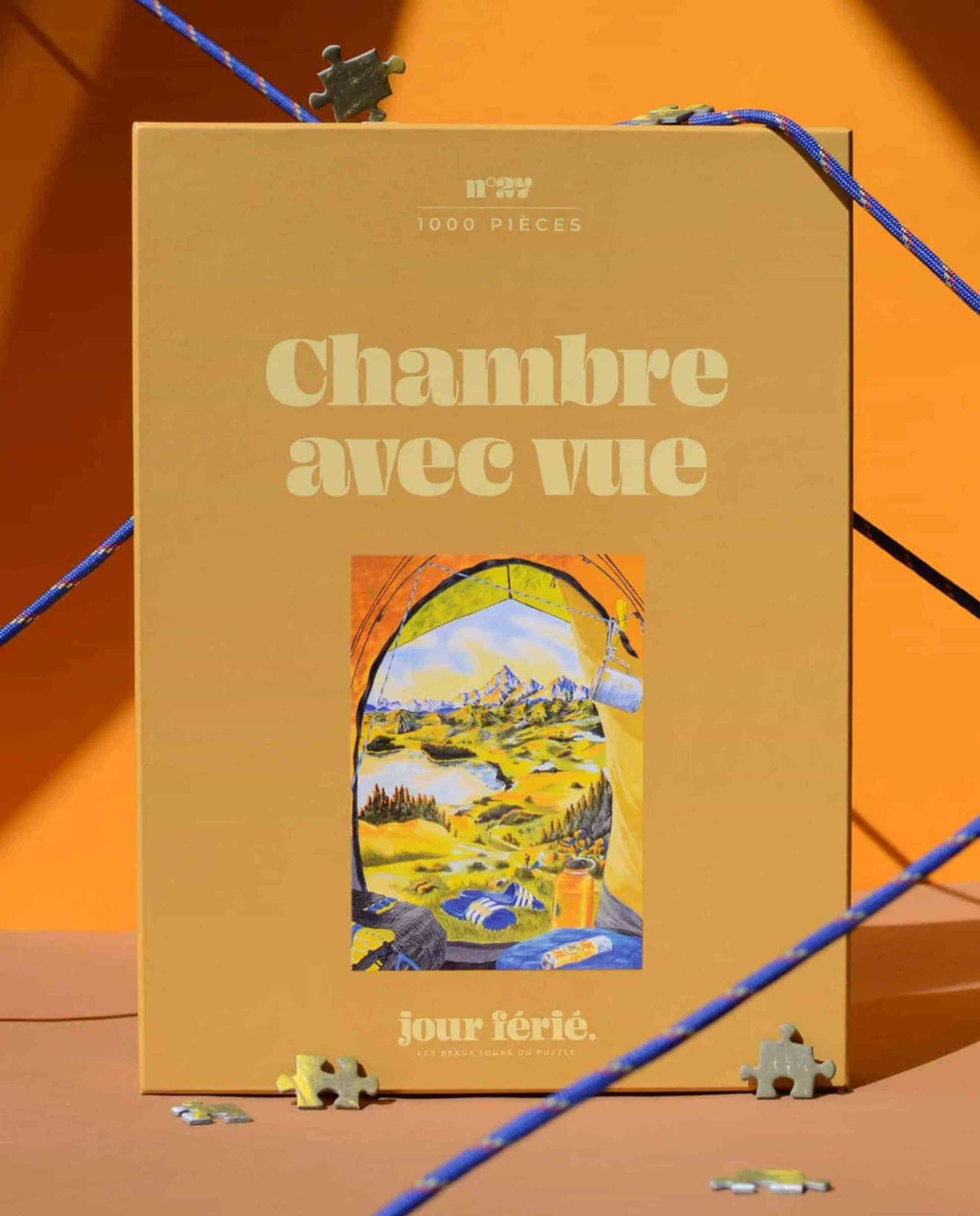 Puzzle éco-conçu 1000 pièces Chambre avec vue