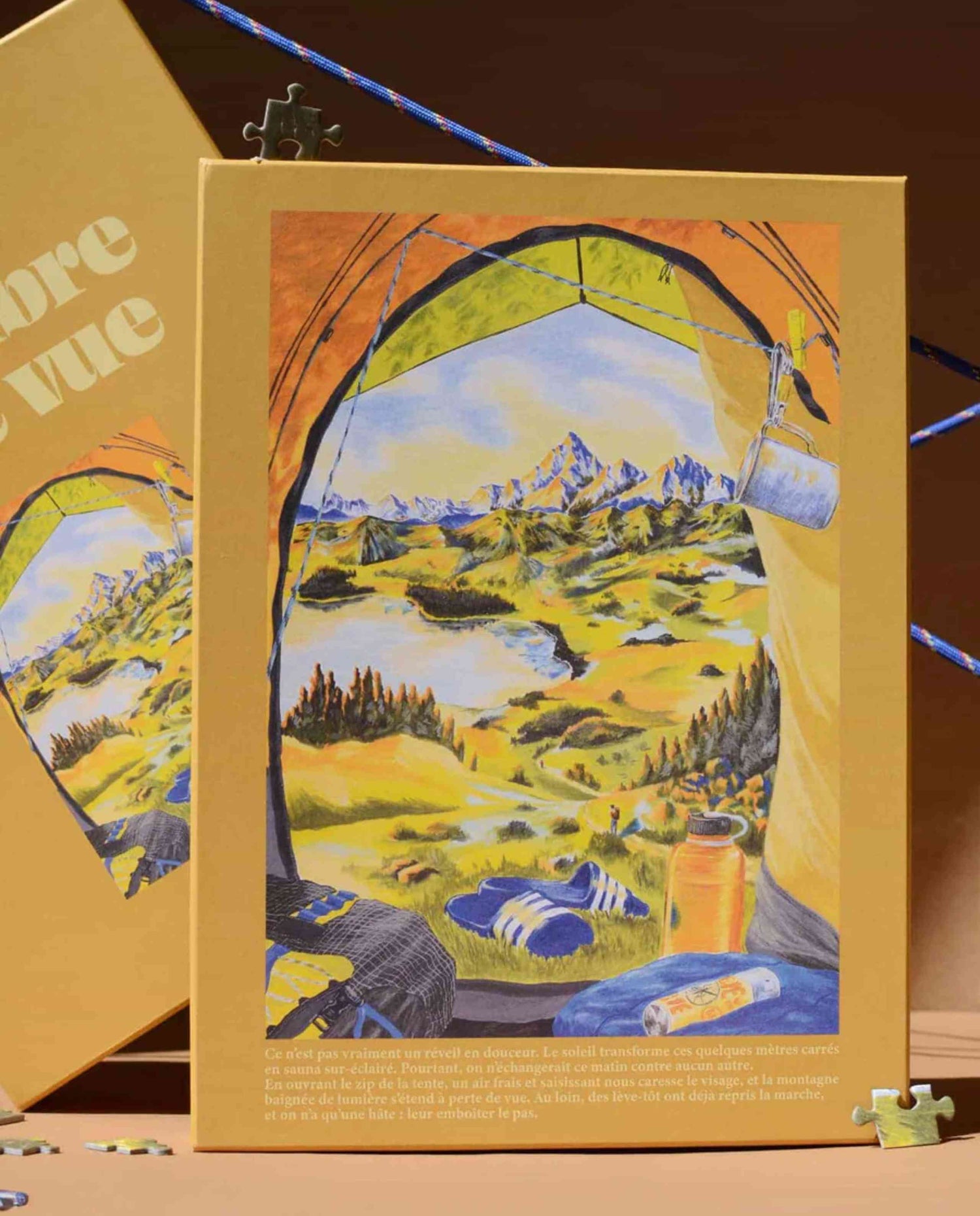 Puzzle éco-conçu 1000 pièces Chambre avec vue