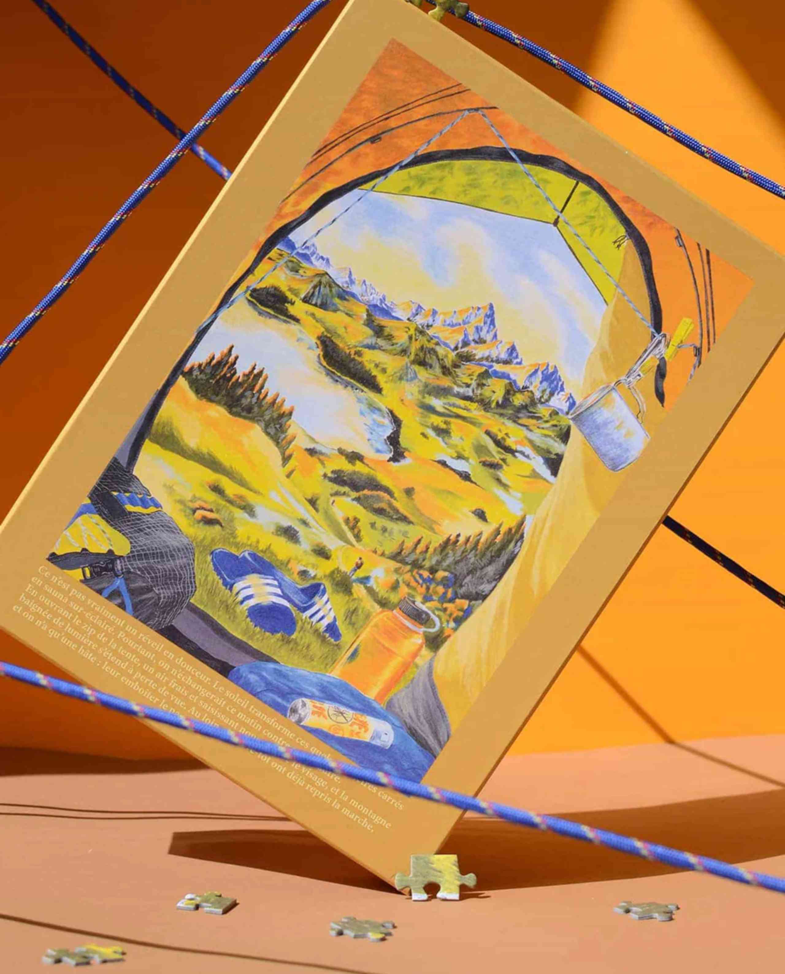 Puzzle éco-conçu 1000 pièces Chambre avec vue