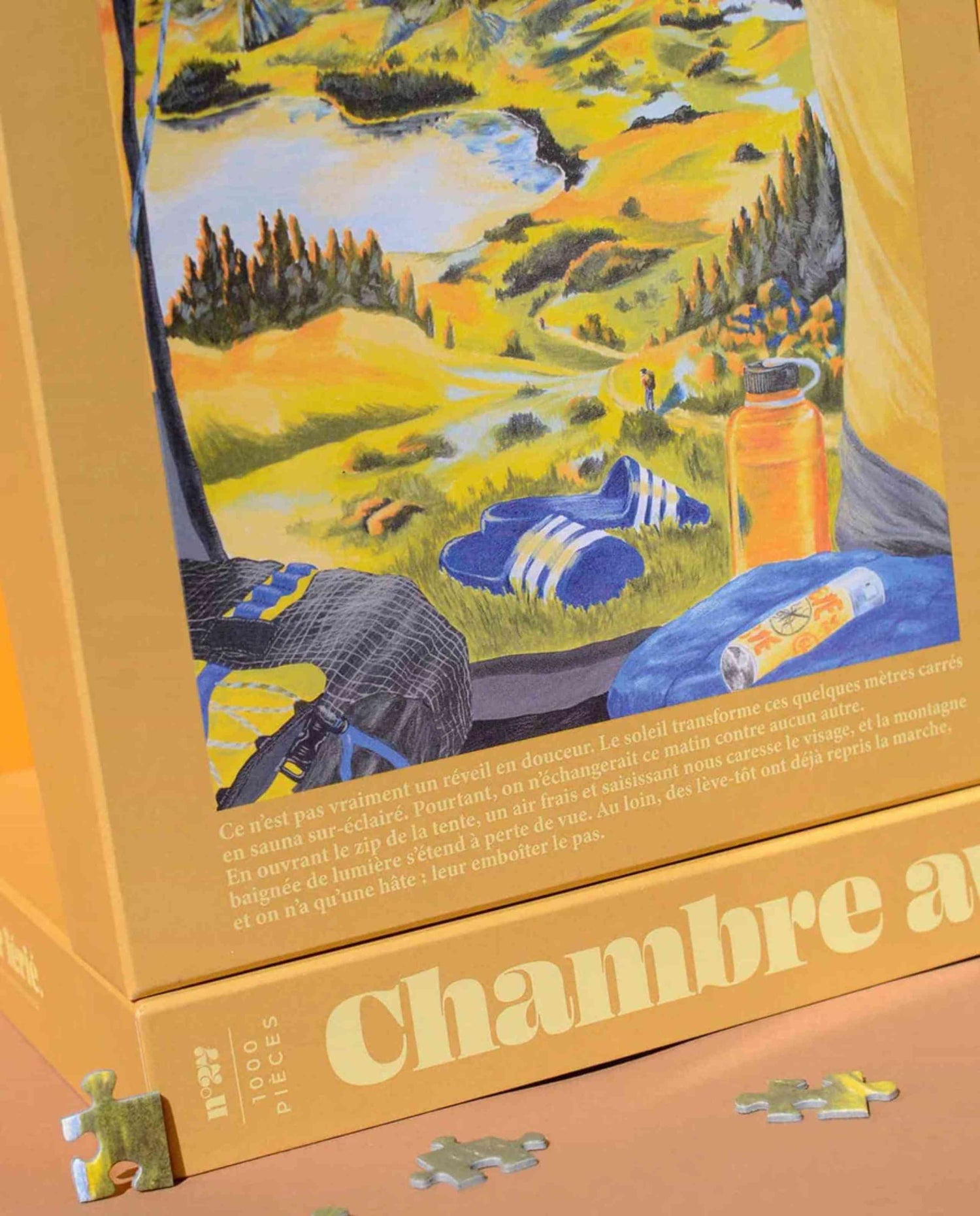 Puzzle éco-conçu 1000 pièces Chambre avec vue