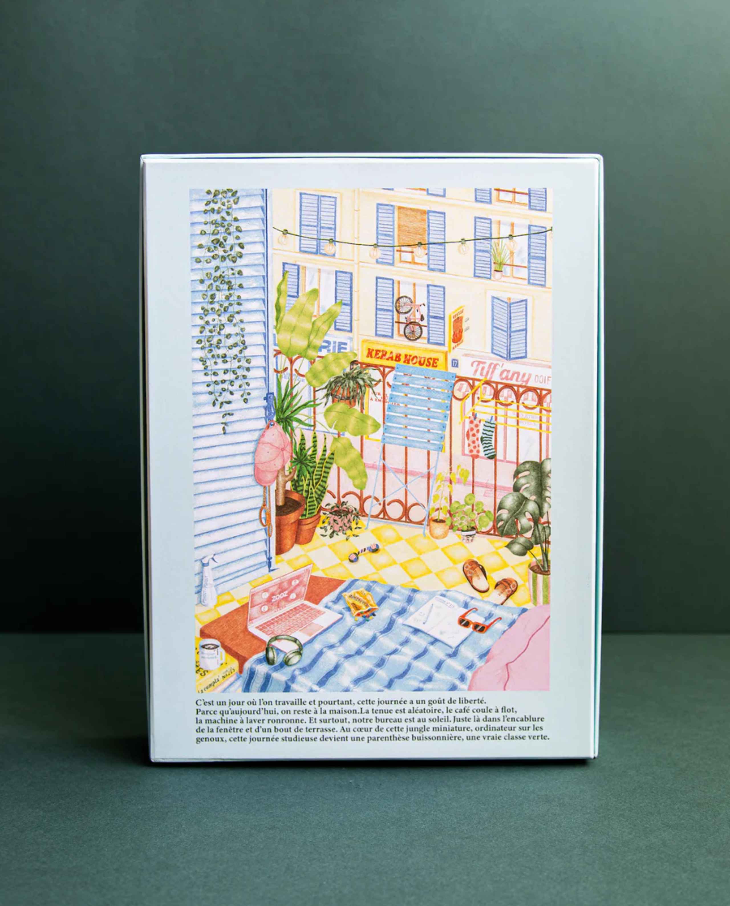 Puzzle éco-conçu 1000 pièces La classe verte