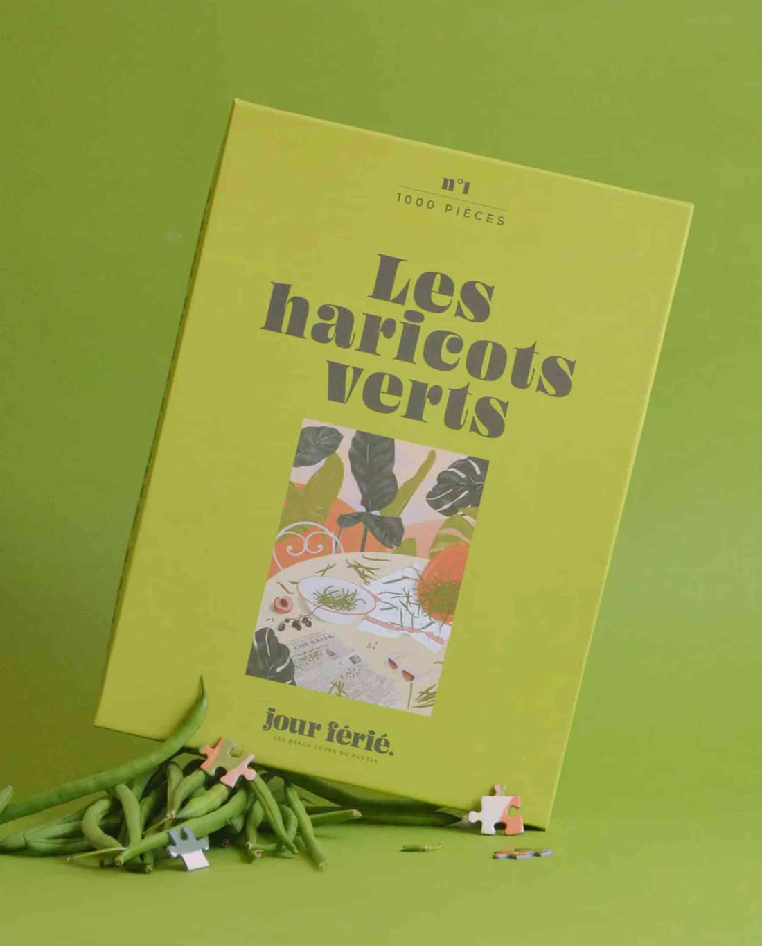 Puzzle éco-conçu 1000 pièces Les haricots verts
