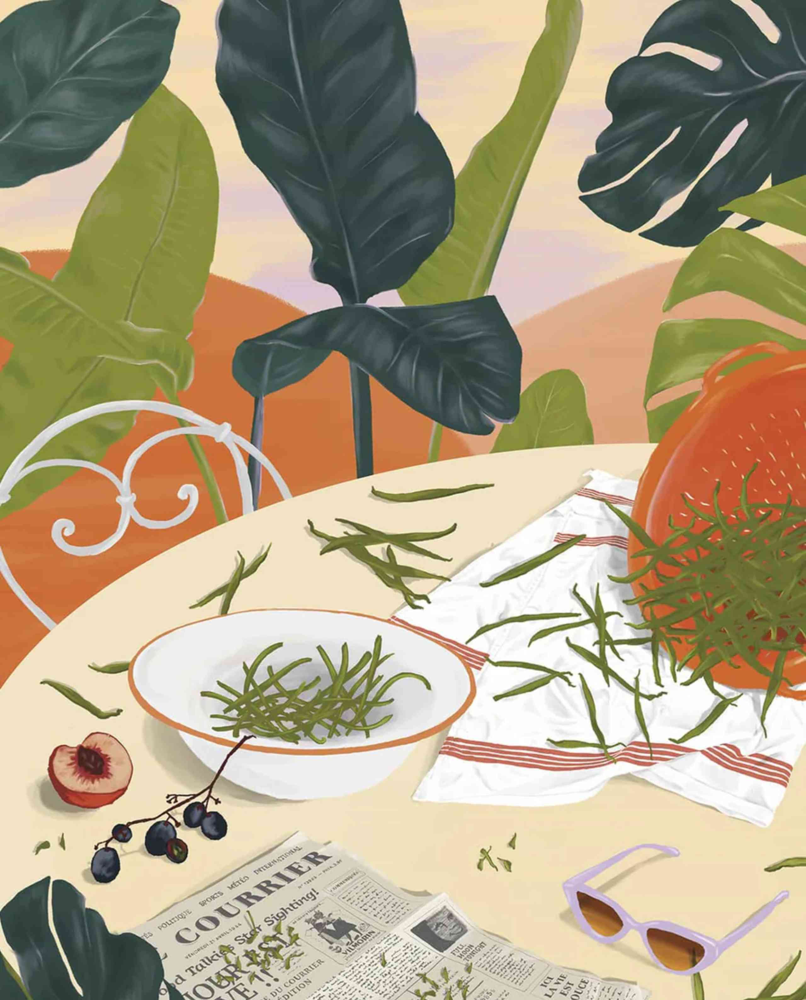 Puzzle éco-conçu 1000 pièces Les haricots verts