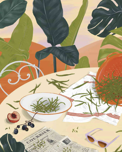 Puzzle éco-conçu 1000 pièces Les haricots verts