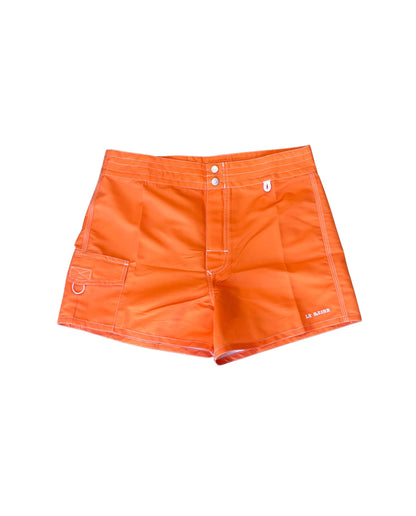 marché commun boardshort femme recyclé orange mandarine la reina