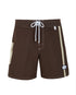 Marché Commun boardshort marron café recyclé La Reina