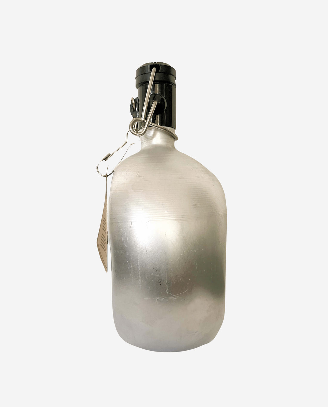 marché commun gourde ovale 1L en aluminium métal le grand tetras