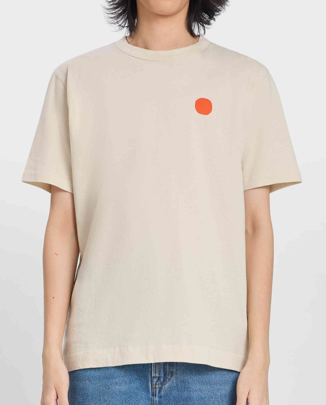 T-shirt en coton biologique et recyclé