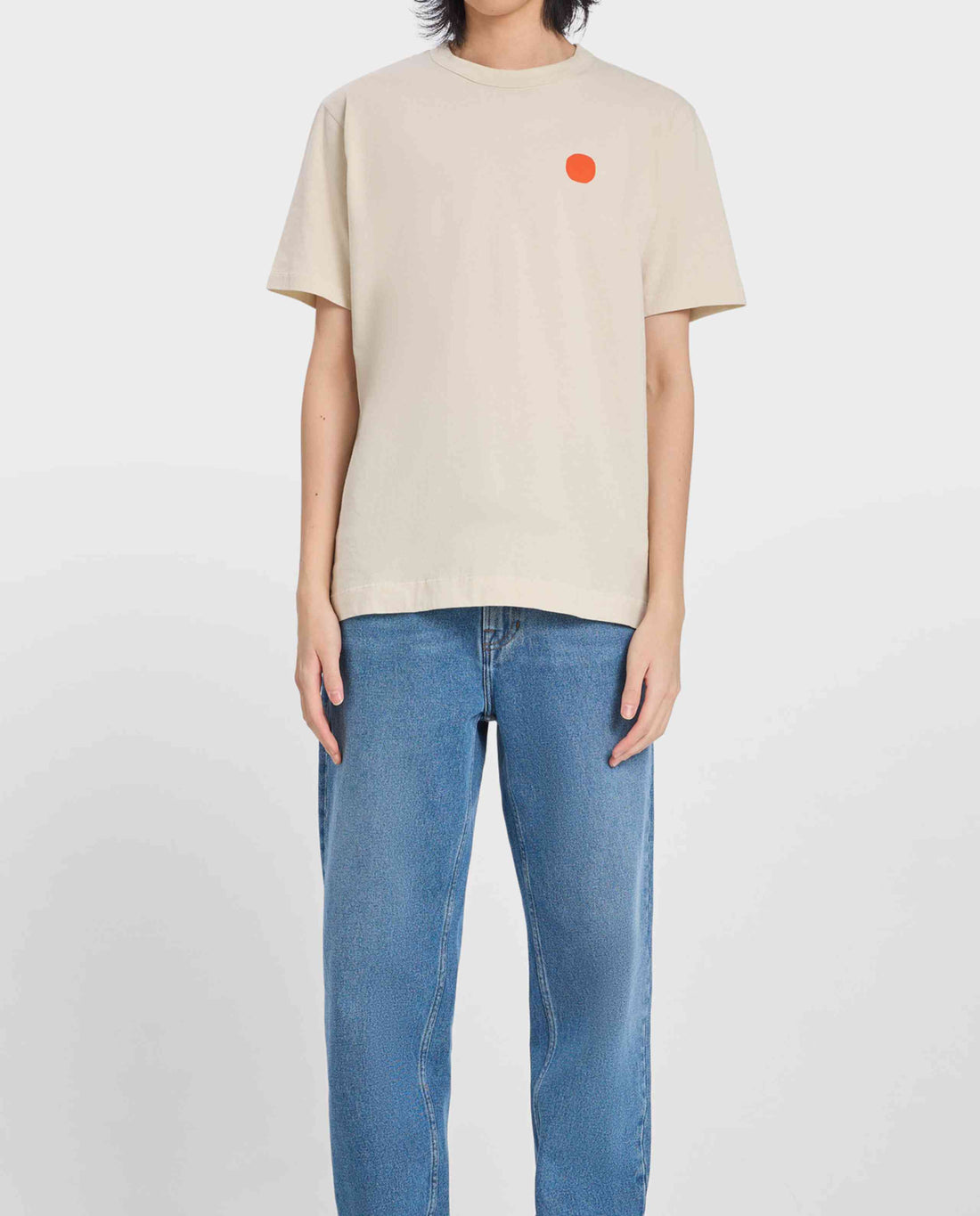 T-shirt en coton biologique et recyclé