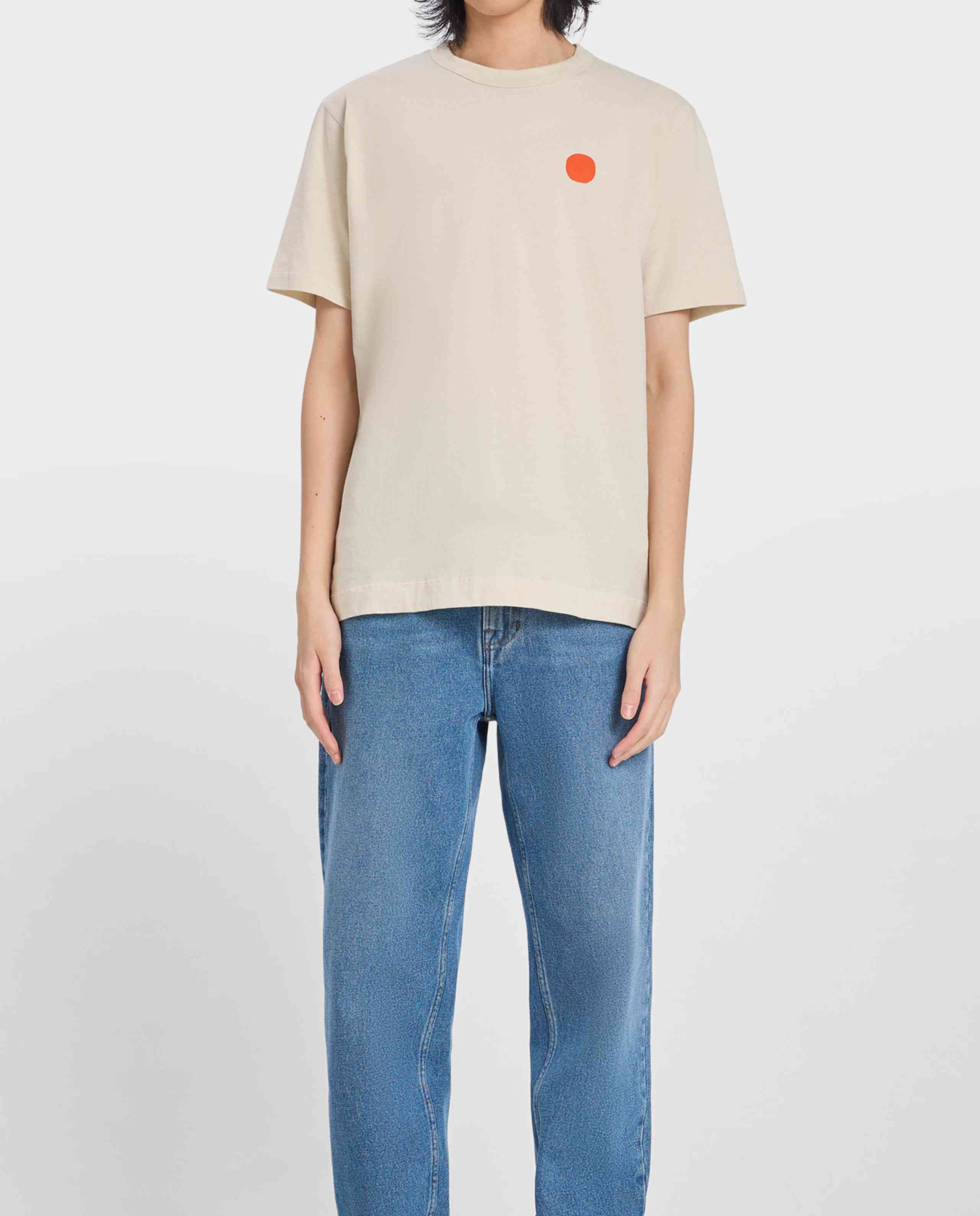 T-shirt en coton biologique et recyclé