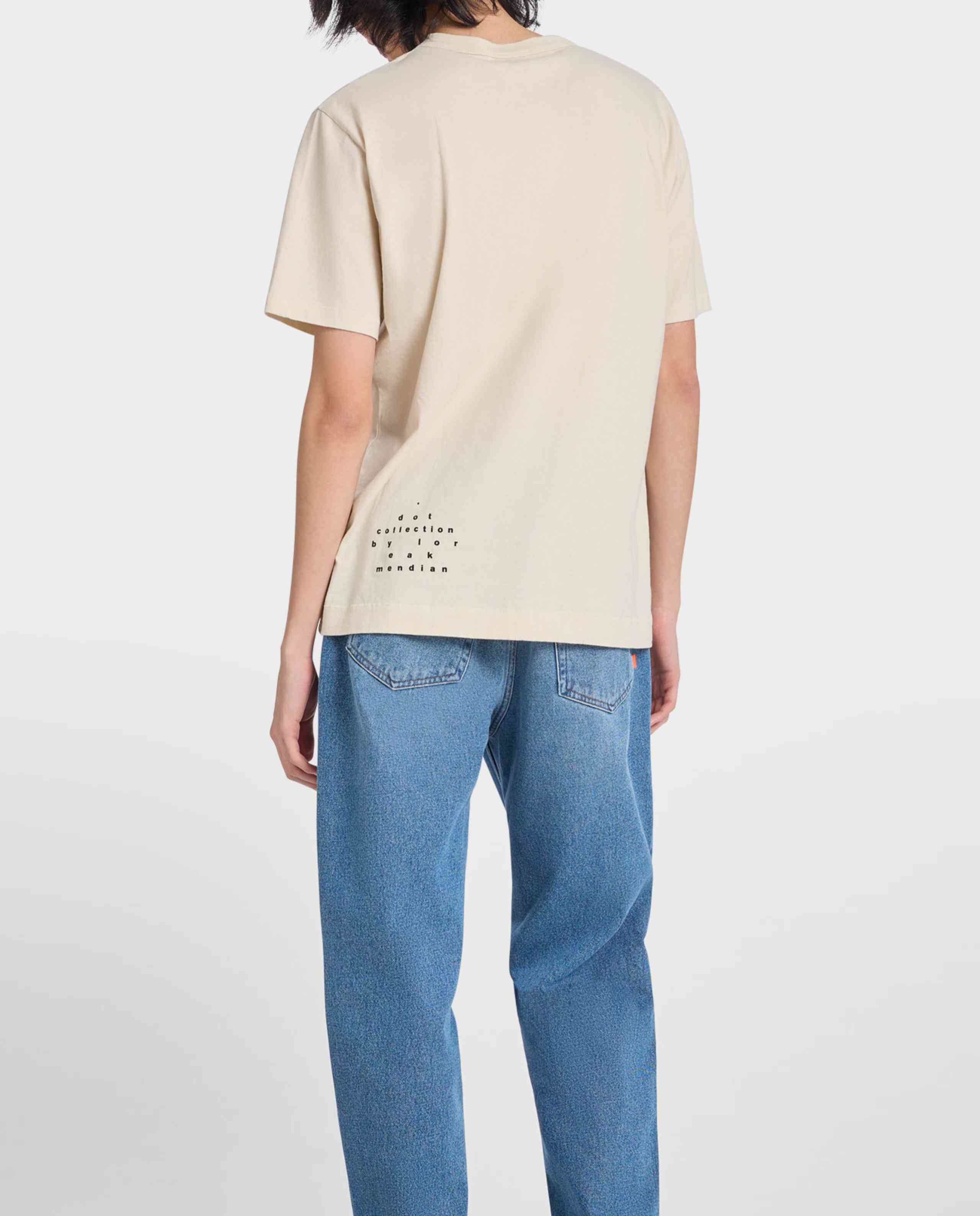 T-shirt en coton biologique et recyclé