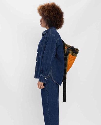 Marché Commun Chemise en jean bio bleue Loreak Mendian