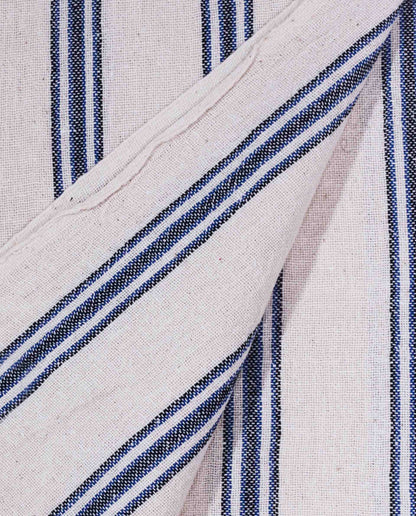 marché commun housse de coussin en lin rayée mizar &amp; alcor